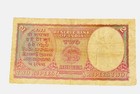 British India 2 Rupee Bank Note 1937 Rare     