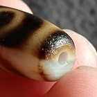 Tibetan Agate Pre 1800s 3 Eye Dzi Bead