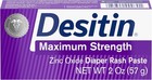 Desitin Maximum Strength Baby Diaper Rash Cream With 40  2 Ounce  pack Of 6  
