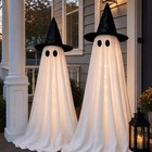 Halloween Decorations Indoor 2 Pack Light Up Ghosts White