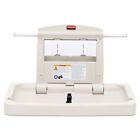 Rubbermaid Commercial 781888 Sturdy Station 2 Baby Changing Table - Platinum New