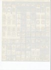 1970 Christmas Seals Full Stamp Sheet U s  Nta Winter Street Scenes Shops Decos