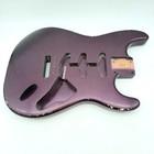 Mjt Stratocaster Body Alder Relic Midnight Purple Nitro Mjt6571