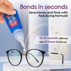 Nynelly 20 G Super Glue For Glasses Frames Repair And Bonding  Transparent