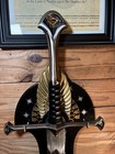 Aragorn Sword Narsil Anduril Replica  Lord Of The Rings W  Wall Mount   Scabbard