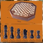 3 Or 4 Player Wooden Chess Board Game Set  Chess Game iq Game  A Chessboard With