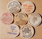 Wooden Nickels Colorado        Boulder Burlington Rico Vail Etc 