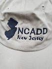 Vintage New Jersey Ncadd Beige Hat Cap Strap Back One Size Usa