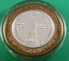 Ltd  Ed  Ten Dollar  999 Silver Gaming Token  1996 Stratosphere Las Vegas