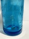 Vintage Blue Seltzer Bottle Bridgeport