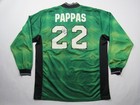 Vtg 90s Nike Philadelphia Kixx Game Worn Peter Pappas Goalkeeper Jersey Misl Mls