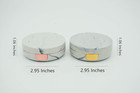 2 Pack Marble Contact Lens Case All-in-one Travel Contact Container Soak Storage
