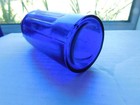 Stunning Rare Blue Fluted Poison Embossed  Poison on Both Sides 