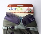 Grovia Baby s All In One Snap Cloth Diaper Wr4 Orchid Size 5-12lbs Newborn Nwt