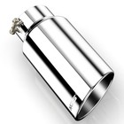  Exhaust Tip  Stainless Steel 5  Inlet 7  Outlet 15  Length 5  Inlet-7  Outlet