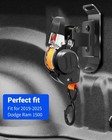 Dual-pivot Retractable Truck Bed Ratchet Straps For Dodge Ram 1500  2p 