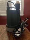 Zoeller 1 3 Hp Automatic Utility Pump  115v 1043-0006 W  Instructions Box Read