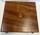 Admiral Nautical Brass Sextant 15    Wooden Box Navigational Instrument Marine