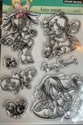 New Penny Black Rubber Stamp Clear Acrylic Fairy Sweet Set Fairies  Free Usa Shp