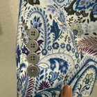 Tallia Orange Mens Blue Purple Paisley Floral Slim Fit Blazer Sport Coat