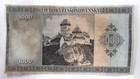 Nd 1945 Issue Czechoslovakia 1000 Korun Banknote Pick  65a Crisp Au trimmed