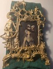 Antique French Bronze Picture Frame Regence Style Angel 18th Century-beautiful 