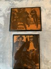 Vintage Set Of Two     butch Cassidy   The Sundance Kid    Framed Pictures-12    X 15   