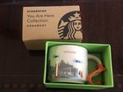 Starbucks You Are Here Collection 2 Oz Christmas Ornament Chicago Illinois Nib