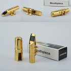 Alto Sax Saxophone Mouthpiece W cap   Ligatures  Brass Metal Eb Alto Sax Mouthpi