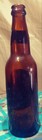 1930 s Vintage Esslingers Little Man Ale amber  Bottle  Paper Label free Shippin