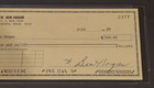 1989 Ben Hogan Signed Personal Check-all Time Pga Great-hall Of Fame-psa
