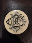 Columbia Fireproofing Co  Celluloid Advertising Tape Measure