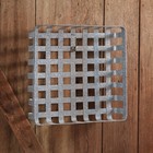 New Huge Tobacco Basket With Wreath Holder In Distressed Metal - Sale