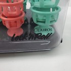 Clairol Lock N Roll Hair Rollers Curlers  Pageant Spoolies 24 Roller Tested