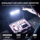 Waterproof Carrying Case For Dji Mini 4 Pro   Mini 3 Pro Drone Accs W led Light