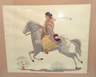 Native American Artist Harrison Begay Serigraph Navajo 1914-2012 C1960s