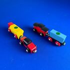 Container Transport Truck Set  1983   3325 Brio Wooden Railway Rimless Wheels