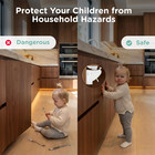10 Pack Cabinet Locks Baby Proofing -  Children Proof Magnetic Cabinet Locks For