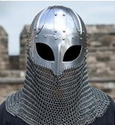 Viking Chainmail Helmet     Medieval Warrior Battle Armor
