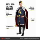 Men s Royal Medieval King Costume Adult King Arthur Medieval Renaissance Prince