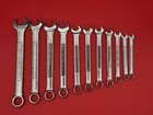 Craftsman Set Of 11  12-point  Usa Made  Metric  Combination Wrenches  Used