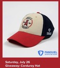      Los Angeles Angels Corduroy Hat Sga Giveaway 7 26 25 - In Hand  