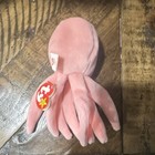 Ty Beanie Babies Inky Octopus Pink 1994 Retired Original With Tags