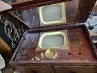Sparton 9490 Tv 1949 Black   White Floor Console  Rare Restoration Project  