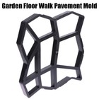 Garden Floor Walk Pavement Mold Diy Manually Paving Cement Stone Road Path Ma Cr