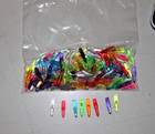 Vintage Lite Brite Pegs 100 Multi Colors 1  In       Fast Shipping  