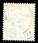 Bahamas 1880 Qv One Shilling Green Wmk Ccc Perf 14 Scott  19 Vfu I210