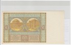 Poland 1929 50 Zlotych P-71   In Archival  Holder With Printed Insert