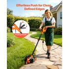 Uimoso Electric Lawn Edger With 8-inch Blade  12 Amp Motor  4000 Rpm