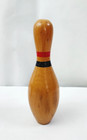Vintage Pre 1952 Vulcan Brunswick 7 5   Wooden Mini Bowling Pin  a 